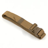 Beige Plastic Tipped Cobra Model Clip-on Belt